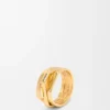 Anillo apilado de plata esterlina Anillo apilado de plata esterlina