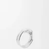 Anillo apilado de plata esterlina Anillo apilado de plata esterlina