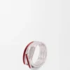 Anillo apilado de plata esterlina y esmalte Anillo apilado de plata esterlina y esmalte