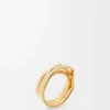 Anillo apilado de plata esterlina y esmalte Anillo apilado de plata esterlina y esmalte