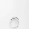 Anillo apilado de plata esterlina y esmalte Anillo apilado de plata esterlina y esmalte