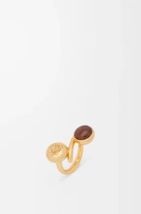 Anillo con la piedra «Pebble» de Anagram