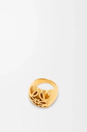 Anillo de sello Anagram Bombé