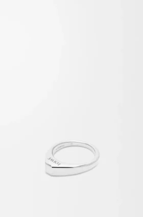 Anillo «Stirrup» en plata de ley