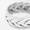 Anillo trenzado en plata de ley Anillo trenzado en plata de ley