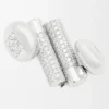 Aretes con tachuelas «Pebble» en plata esterlina y cristales