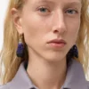 Aretes de concha en plata esterlina y cuentas Aretes de concha en plata esterlina y cuentas