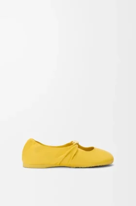 Bailarinas «Pebble Soft» en piel de cordero napa