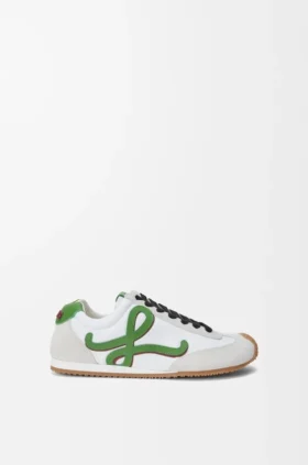 Ballet Runner 2.0 en nylon y piel de becerro