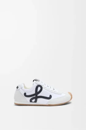 Ballet Runner 2.0 en nylon y piel de becerro