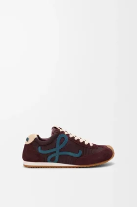 Ballet Runner 2.0 en nylon y piel de becerro
