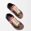 Ballet Runner 2.0 en nylon y piel de becerro Ballet Runner 2.0 en nylon y piel de becerro