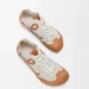 Ballet Runner 2.0 sin forro en piel de venado y piel de becerro curtida al vegetal Ballet Runner 2.0 sin forro en piel de venado y piel de becerro curtida al vegetal