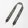 Bandolera Anagram Jacquard y piel de becerro