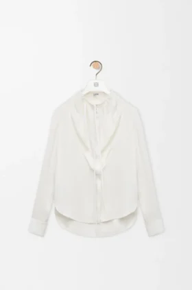 Blusa de seda