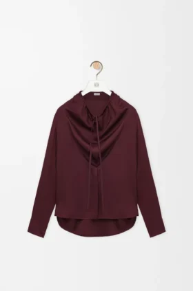 Blusa de seda