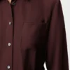 Blusa de seda con cinturón Blusa de seda con cinturón