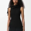 Blusa de viscosa elástica
