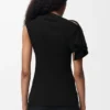 Blusa de viscosa elástica