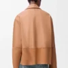 Blusa tipo pijama en piel de cordero napa Blusa tipo pijama en piel de cordero napa