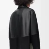 Blusa tipo pijama en piel de cordero napa Blusa tipo pijama en piel de cordero napa