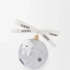 Bola Bunny on the moon de cristal soplado Bola Bunny on the moon de cristal soplado