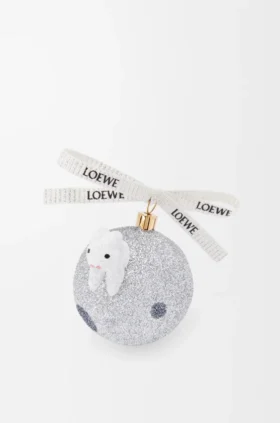 Bola Bunny on the moon de cristal soplado