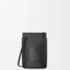 Bolsa para dados Pebble en piel de becerro clásica Bolsa para dados Pebble en piel de becerro clásica