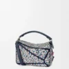 Bolsa «Puzzle 10 Confetti» en piel de becerro clásica