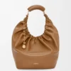 Bolsa «Squeeze» mediana en piel de cordero napa suave