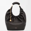 Bolsa «Squeeze» mediana en piel de cordero napa suave Bolsa «Squeeze» mediana en piel de cordero napa suave