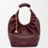 Bolsa «Squeeze» mediana en piel de cordero napa suave