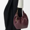Bolsa «Squeeze» mediana en piel de cordero napa suave