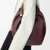 Bolsa «Squeeze» mediana en piel de cordero napa suave