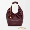 Bolsa «Squeeze» mediana en piel de cordero napa suave