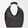 Bolsa «Squeeze» mediana en piel de cordero napa suave Bolsa «Squeeze» mediana en piel de cordero napa suave