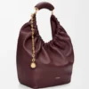 Bolsa «Squeeze» mediana en piel de cordero napa suave