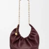 Bolsa «Squeeze» mediana en piel de cordero napa suave