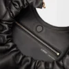 Bolsa «Squeeze» mediana en piel de cordero napa suave Bolsa «Squeeze» mediana en piel de cordero napa suave