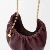 Bolsa «Squeeze» mediana en piel de cordero napa suave
