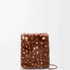 Bolsita «Pebble» en piel de oveja estampada Bolsita «Pebble» en piel de oveja estampada