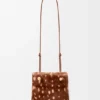 Bolsita «Pebble» en piel de oveja estampada Bolsita «Pebble» en piel de oveja estampada