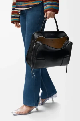 Bolso Amazona 180 grande en piel de becerro suave