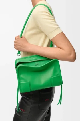 Bolso Amazona 180 pequeño en piel de becerro suave