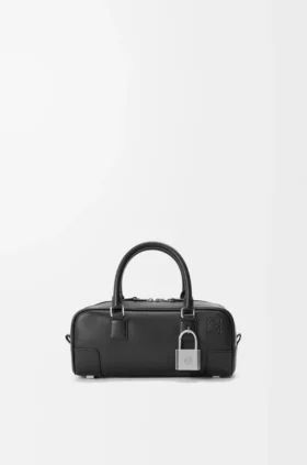 Bolso Amazona 23 Cropped en piel de becerro brillante