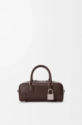 Bolso Amazona 23 Cropped en piel de becerro brillante