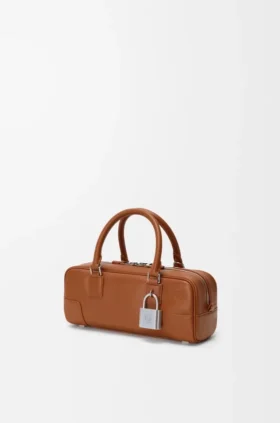 Bolso Amazona 23 Cropped en piel de becerro brillante