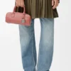 Bolso Amazona 23 Cropped en piel de becerro brillante Bolso Amazona 23 Cropped en piel de becerro brillante
