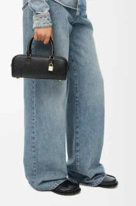 Bolso Amazona 23 Cropped en piel de becerro napa