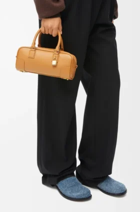 Bolso Amazona 23 Cropped en piel de becerro napa